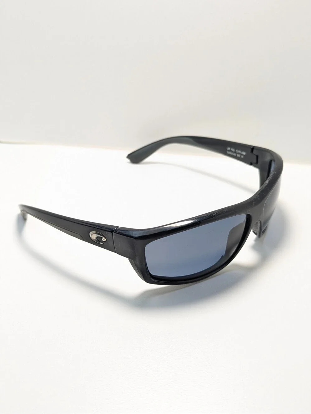 Costa del Mar Saltbreak BK11 Dark Gray UV Black Wraparound Men's Sunglasses